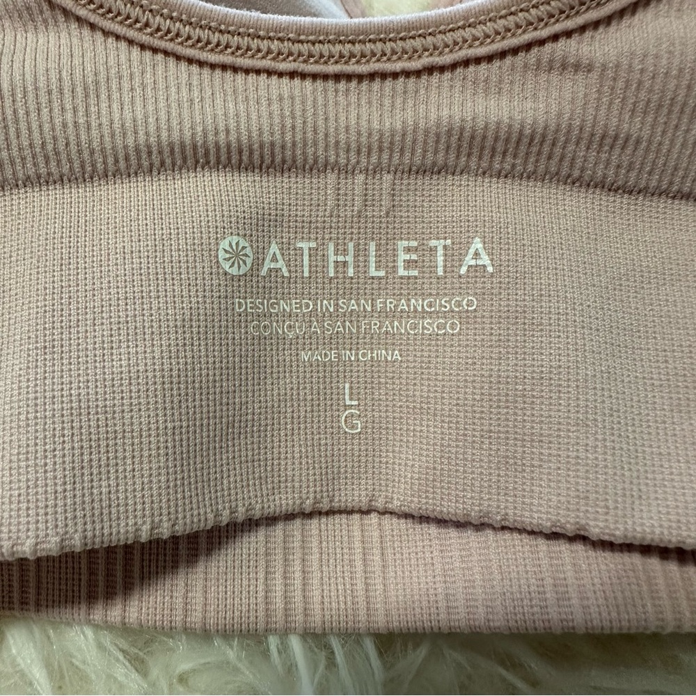 Athleta Embrace Bra A-C Blush Bralette - Picture 7 of 8